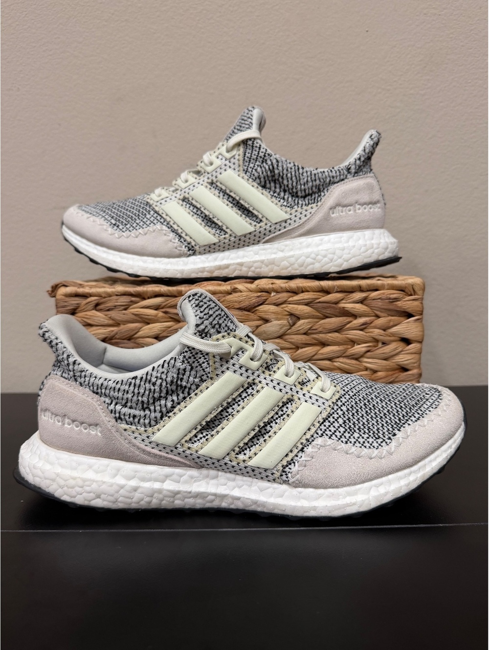 Size 10 - Adidas UltraBoost 1.0 rLEA Lab “Off White Sonic Ink”